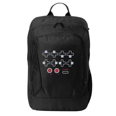 Cheat Code Contra Password Retro Game Gamer Gaming City Backpack