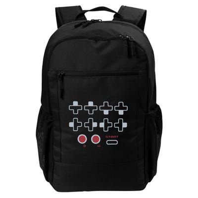 Cheat Code Contra Password Retro Game Gamer Gaming Backpack