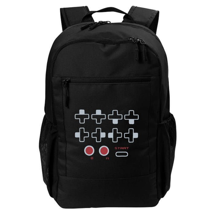 Cheat Code Contra Password Retro Game Gamer Gaming Backpack