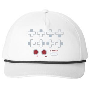 Cheat Code Contra Password Retro Game Gamer Gaming Snapback Five-Panel Rope Hat