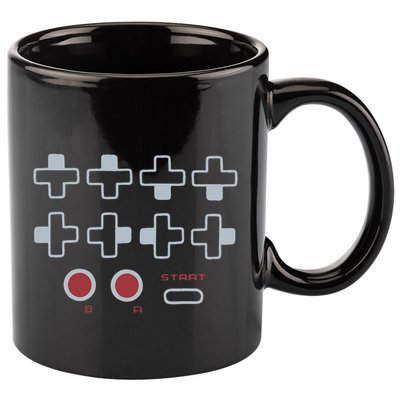 Cheat Code Contra Password Retro Game Gamer Gaming 11oz C Handle Ceramic Mug