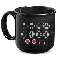 Cheat Code Contra Password Retro Game Gamer Gaming 15oz Campfire Ceramic Mug