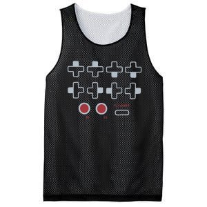 Cheat Code Contra Password Retro Game Gamer Gaming Mesh Reversible Basketball Jersey Tank