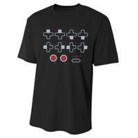 Cheat Code Contra Password Retro Game Gamer Gaming Performance Sprint T-Shirt