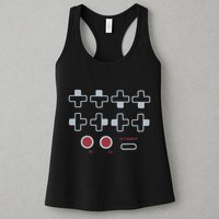 Cheat Code Contra Password Retro Game Gamer Gaming Womens Tank Top