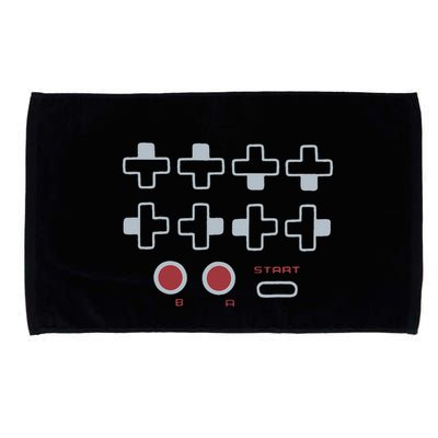 Cheat Code Contra Password Retro Game Gamer Gaming Microfiber Hand Towel