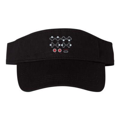 Cheat Code Contra Password Retro Game Gamer Gaming Visor
