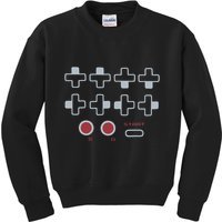 Cheat Code Contra Password Retro Game Gamer Gaming Kids Sweatshirt