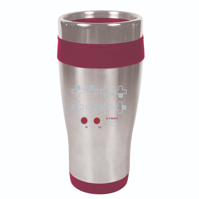 Cheat Code Contra Password Retro Game Gamer Gaming 16oz Travel Tumbler