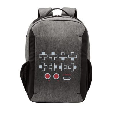 Cheat Code Contra Password Retro Game Gamer Gaming Vector Backpack