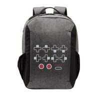 Cheat Code Contra Password Retro Game Gamer Gaming Vector Backpack