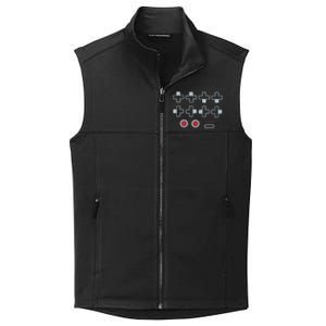 Cheat Code Contra Password Retro Game Gamer Gaming Collective Smooth Fleece Vest