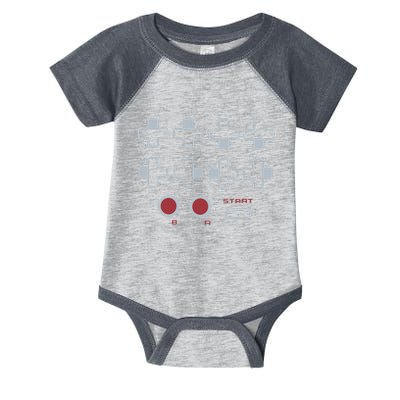 Cheat Code Contra Password Retro Game Gamer Gaming Infant Baby Jersey Bodysuit