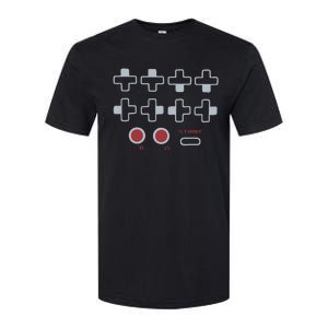 Cheat Code Contra Password Retro Game Gamer Gaming Softstyle CVC T-Shirt