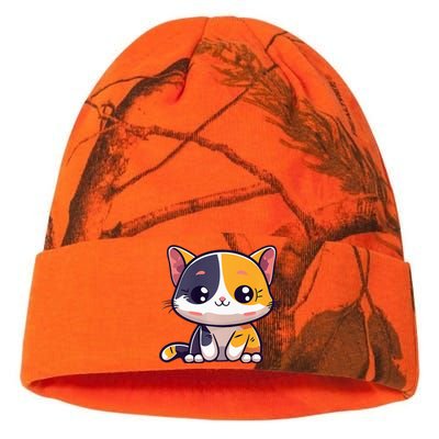 Calico Cat Cute Kitty Pet Kitten Owner Purr Meow Mom Mother Kati Licensed 12" Camo Beanie