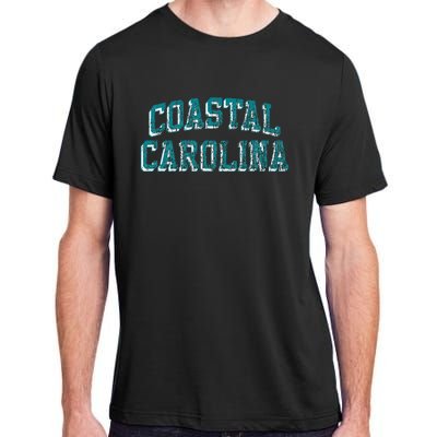 Coastal Carolina Chanticleers Retro Arch Logo Adult ChromaSoft Performance T-Shirt