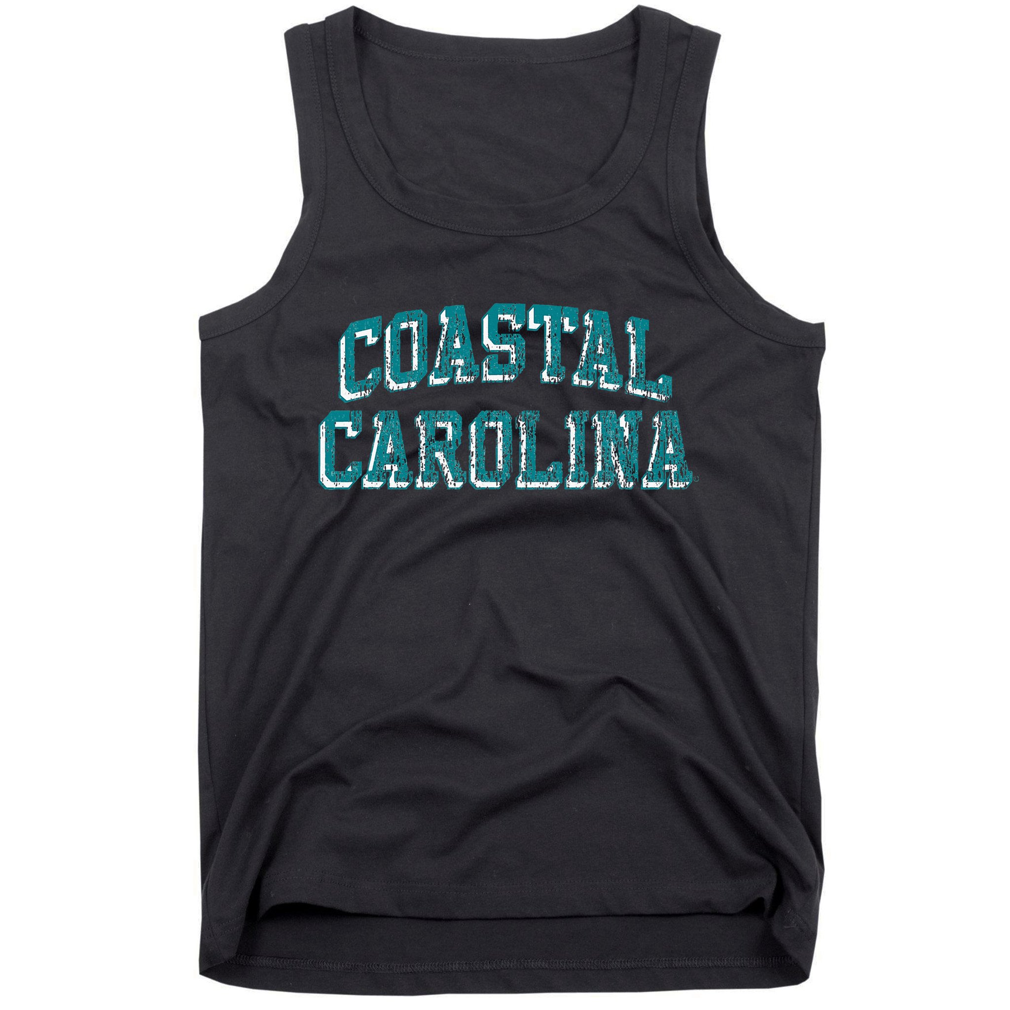Coastal Carolina Chanticleers Retro Arch Logo Tank Top