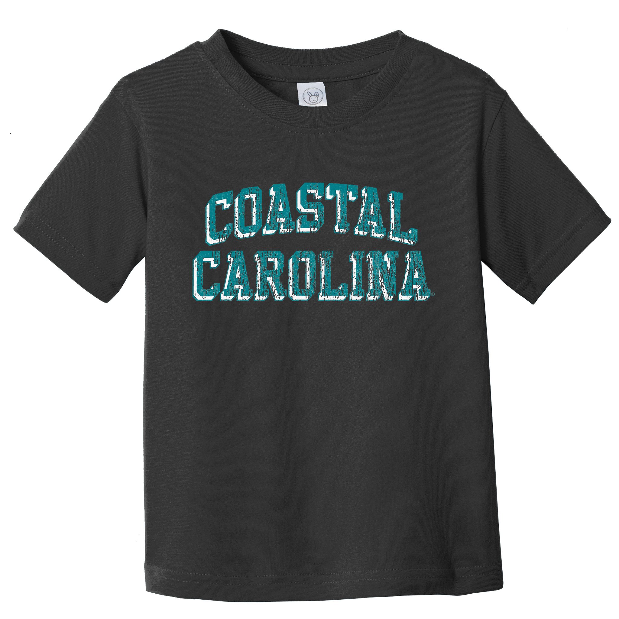 Coastal Carolina Chanticleers Retro Arch Logo Toddler T-Shirt