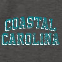 Coastal Carolina Chanticleers Retro Arch Logo Vector Backpack