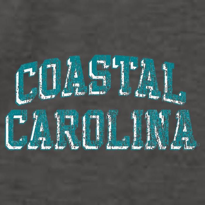 Coastal Carolina Chanticleers Retro Arch Logo Vector Backpack