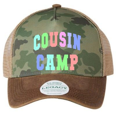 College Cousin Camp Aunt Team Family Vibes Best Ever Gift Legacy Tie Dye Trucker Hat