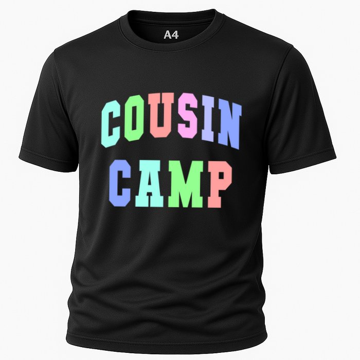 College Cousin Camp Aunt Team Family Vibes Best Ever Gift Cooling Performance Crew T-Shirt