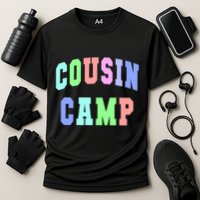 College Cousin Camp Aunt Team Family Vibes Best Ever Gift Cooling Performance Crew T-Shirt
