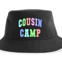 College Cousin Camp Aunt Team Family Vibes Best Ever Gift Sustainable Bucket Hat