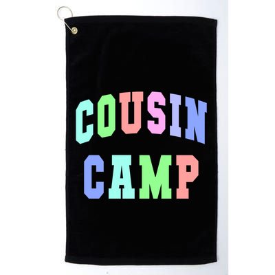 College Cousin Camp Aunt Team Family Vibes Best Ever Gift Golf Towel