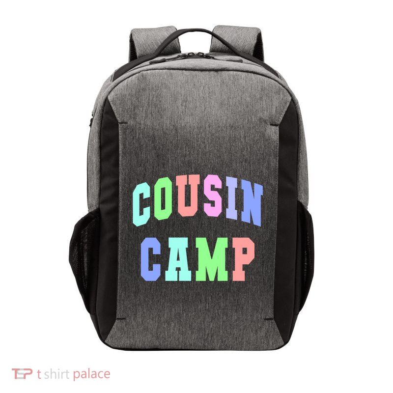 College Cousin Camp Aunt Team Family Vibes Best Ever Gift Vector Backpack
