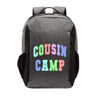 College Cousin Camp Aunt Team Family Vibes Best Ever Gift Vector Backpack