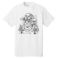 Cowboy Cat Cowboy Cat Kitty Country Western Tall T-Shirt