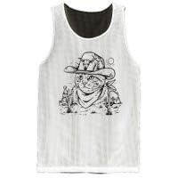 Cowboy Cat Cowboy Cat Kitty Country Western Mesh Reversible Basketball Jersey Tank