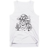 Cowboy Cat Cowboy Cat Kitty Country Western Tank Top