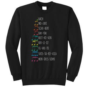 Classic Composers Classical Music Musical Notes Sweatshirt