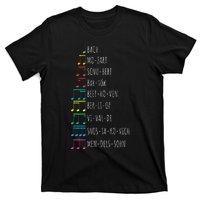 Classic Composers Classical Music Musical Notes T-Shirt