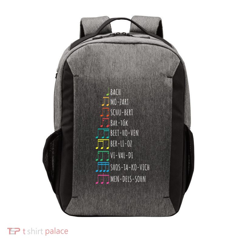 Classic Composers Classical Music Musical Notes Vector Backpack