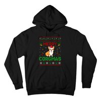 Corgi Christmas Cool Merry Corgmas Xmas Hoodie