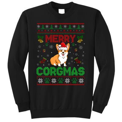 Corgi Christmas Cool Merry Corgmas Xmas Sweatshirt