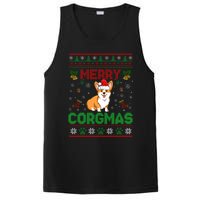 Corgi Christmas Cool Merry Corgmas Xmas PosiCharge Competitor Tank