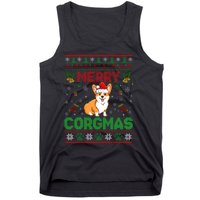 Corgi Christmas Cool Merry Corgmas Xmas Tank Top