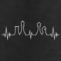 Chess, Chess Club, Chess Heartbeat Golf Towel