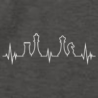 Chess, Chess Club, Chess Heartbeat Vector Backpack