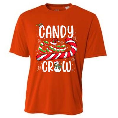 Candy Cane Crew Christmas Xmas Love Candy  Cooling Performance Crew T-Shirt