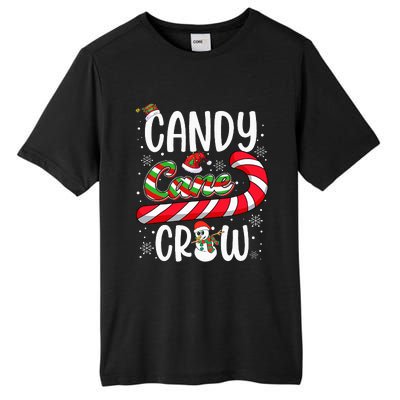 Candy Cane Crew Christmas Xmas Love Candy  Tall Fusion ChromaSoft Performance T-Shirt