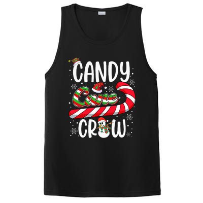 Candy Cane Crew Christmas Xmas Love Candy  PosiCharge Competitor Tank