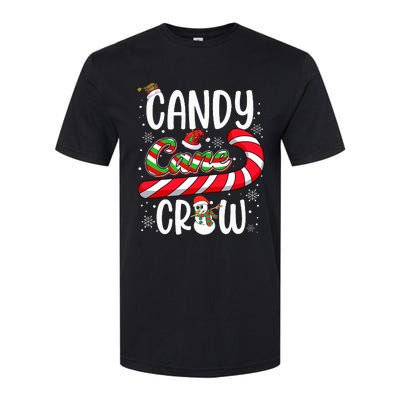 Candy Cane Crew Christmas Xmas Love Candy  Softstyle CVC T-Shirt