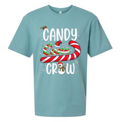 Candy Cane Crew Christmas Xmas Love Candy  Sueded Cloud Jersey T-Shirt