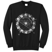 Coltrane Chord Changes Mandala Jazz Musician Sweatshirt