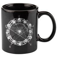 Coltrane Chord Changes Mandala Jazz Musician 11oz C Handle Ceramic Mug